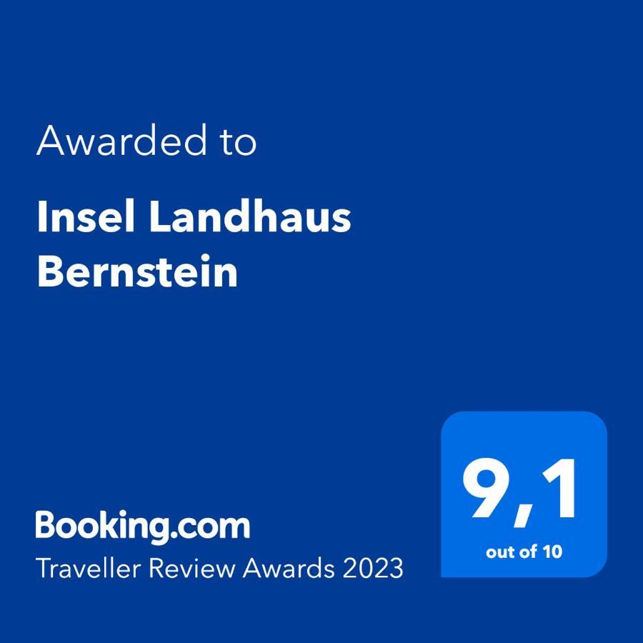 Insel Landhaus Bernstein Vila Gager Exterior foto